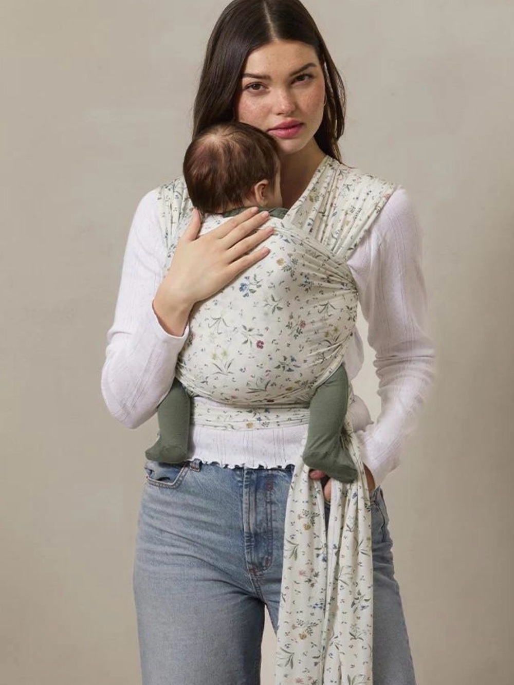 solly baby Floral Cotton Wrap Carrier limited edition birthday botanical